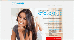 Desktop Screenshot of cyclorinse.com